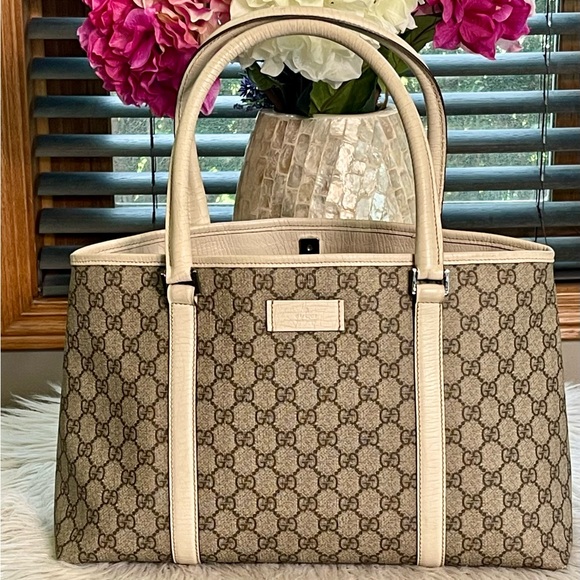 Gucci Handbags - Authentic GUCCI GG Large Tote Bag